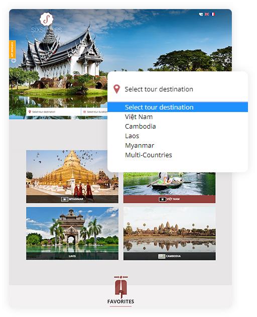 Những mẫu website du lịch đầy đủ tính năng