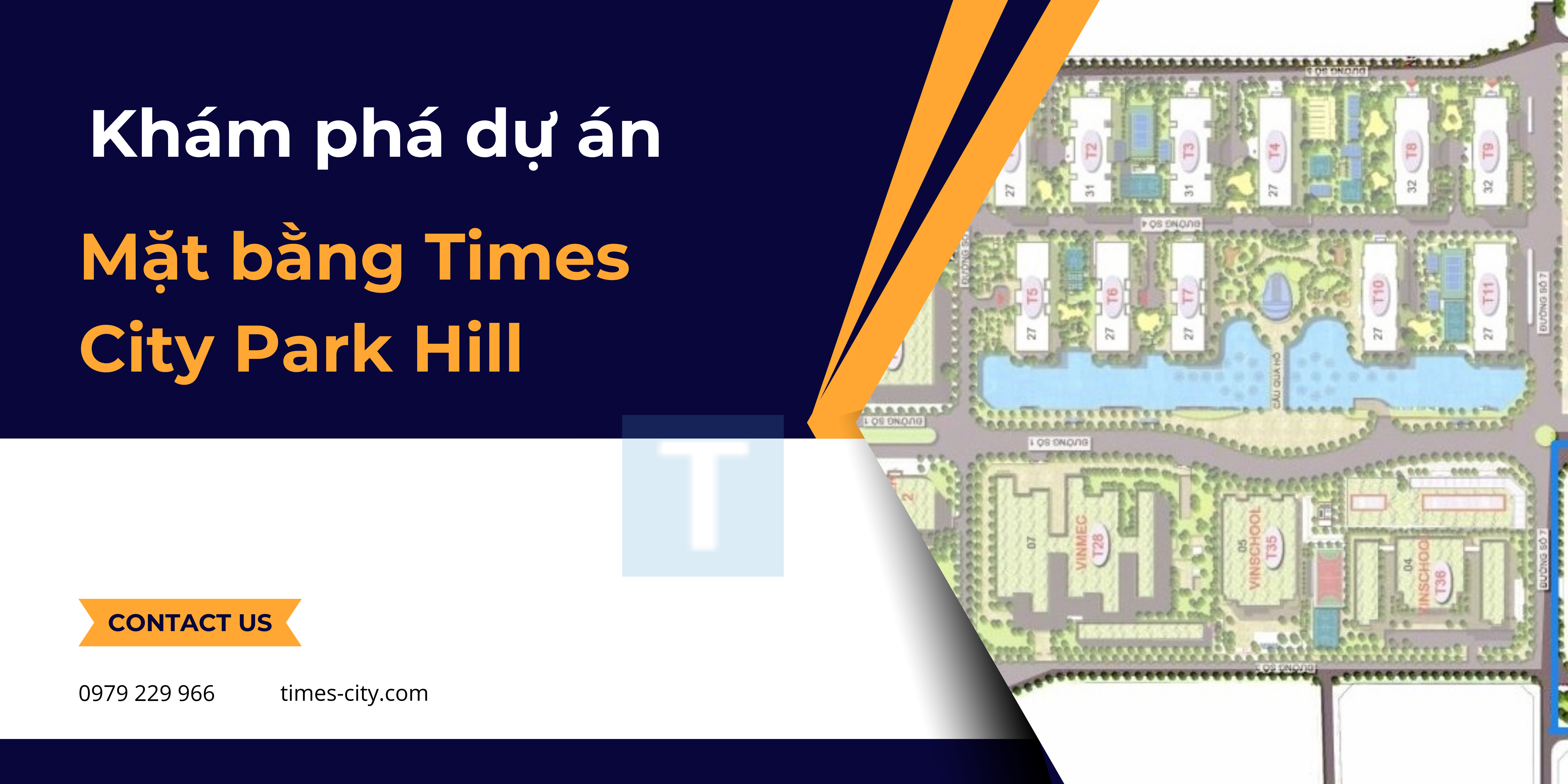 _Khám Phá Mặt Bằng Times City Park Hill - Vinhomes Times City Dự Án Vàng